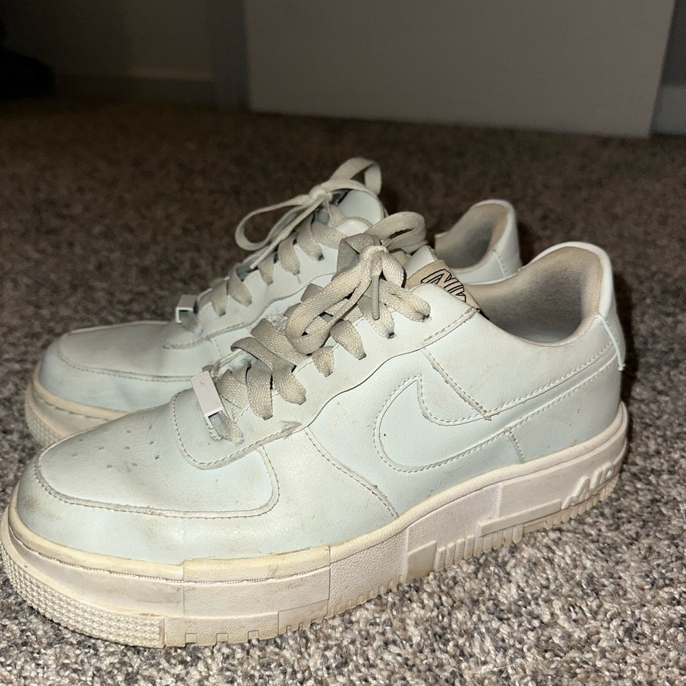 Nike light blue Air Force 1